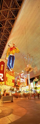 Framed Fremont Street Downtown Las Vegas Print