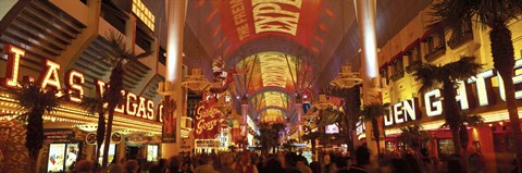 Framed Fremont Street Experience Las Vegas (horizontal) Print