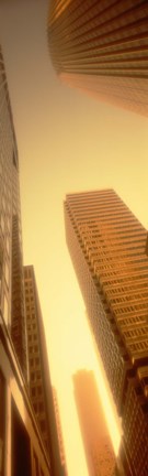 Framed Buildings in the Financial district, San Francisco, California Print