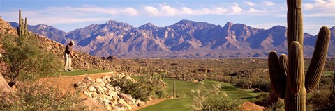 Framed Golf Course Tucson AZ Print
