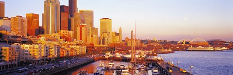 Framed Seattle Washington USA Print