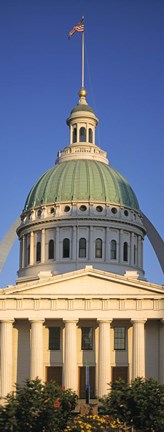 Framed US, Missouri, St. Louis, courthouse Print