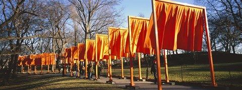 Framed Gates Project, New York City Print