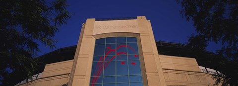 Framed Low angle view of a building, U.S. Cellular Field, Chicago White Sox, Chicago, Illinois Print