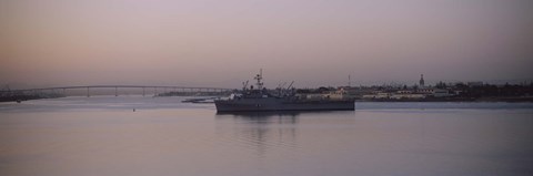 Framed Coronado Bridge, San Diego, California, USA Print