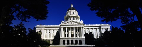 Framed California State Capitol Building Print