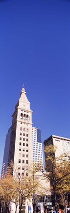 Framed Clock tower, Denver, Colorado Print