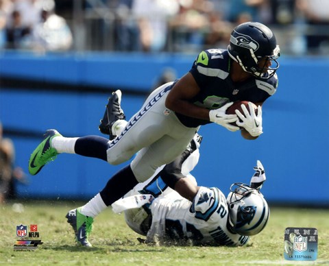 Framed Golden Tate Football Reception Print