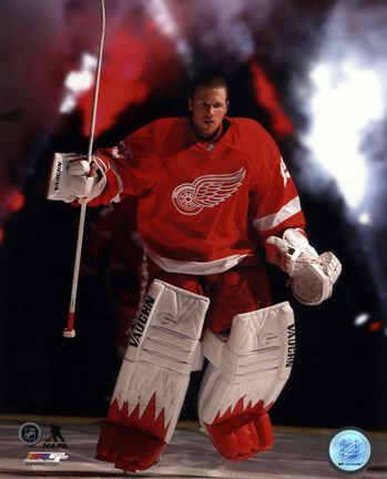 Framed Jimmy Howard 2013-14 Action Print