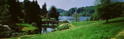 Framed Stourhead Garden, England, United Kingdom Print