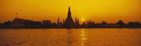 Framed Thailand, Bangkok, Wat Arun Print