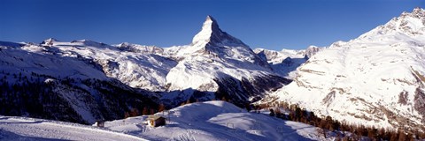 Framed Matterhorn, Zermatt, Switzerland (horizontal) Print