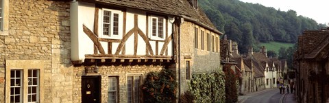 Framed Castle Combe, Wiltshire, England, United Kingdom Print