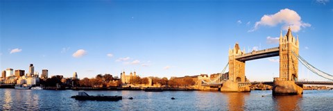 Framed Tower Bridge, London, England, United Kingdom Print
