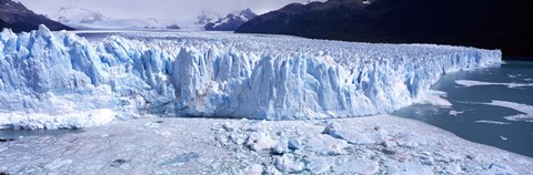 Framed Glacier, Moreno Glacier, Argentine Glaciers National Park, Santa Cruz, Patagonia, Argentina Print