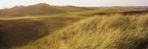 Framed Panoramic view of a landscape, Scotland Print