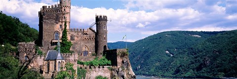 Framed Rhinestone Castle Germany Print