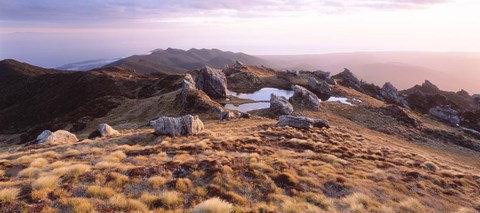 Framed Hump Ridge Fiordland National Park New Zealand Print