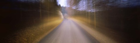 Framed Winding Road, Germany Print