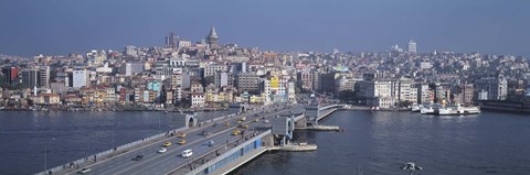 Framed Turkey, Istanbul, skyline Print