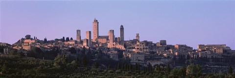 Framed San Gimignano, Tuscany, Italy Print