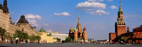 Framed Red Square, Moscow, Russia Print