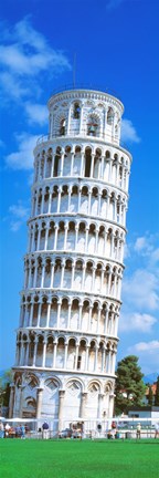 Framed Tower Of Pisa, Tuscany, Italy Print