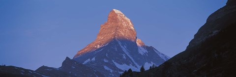 Framed Mt Matterhorn Zermatt Switzerland Print