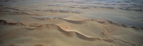 Framed Desert Namibia (aerial view) Print