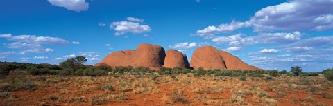 Framed Olgas Australia Print