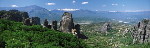 Meteora Monastery Greece by Panoramic Images