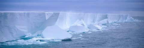 Framed Iceberg, Ross Shelf, Antarctica Print