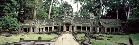 Framed Preah Khan Temple, Angkor Wat, Cambodia Print