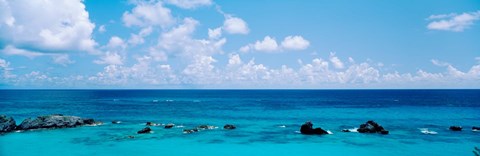 Framed Bermuda, Atlantic Ocean Print