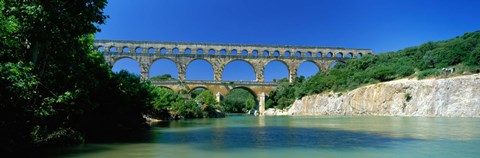 Framed Pont du Gard, Provence France Print
