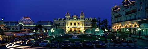 Framed Casino Monaco Print