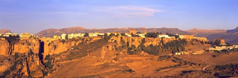 Framed Ronda Gorge, Andalucia, Spain Print