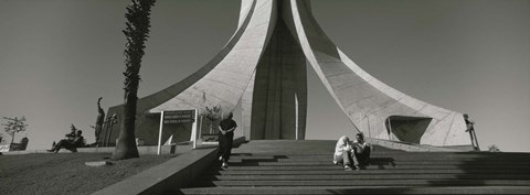 Framed Low angle view of a monument, Martyrs' Monument, Algiers, Algeria Print