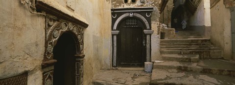 Framed Entrance of a building, Casaba, Algiers, Algeria Print