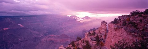 Framed Yaki Point, Grand Canyon National Park, Arizona Print