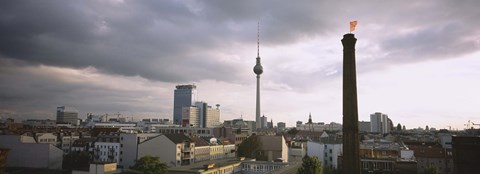 Framed Tower in a city, Berlin, Germany Print