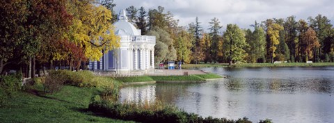 Framed Grotto, Catherine Park, Catherine Palace, Pushkin, St. Petersburg, Russia Print