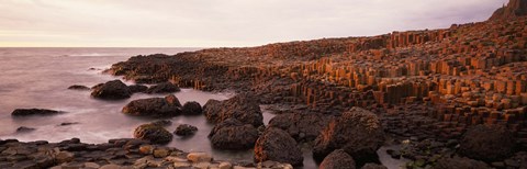 Framed Giant's Causeway, Antrim Coast, Northern Ireland. Print