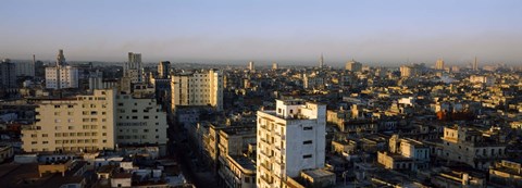 Framed Slyline View of Old Havana, Havana, Cuba Print