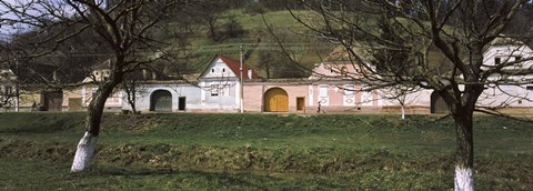 Framed Biertan, Transylvania, Mures County, Romania Print