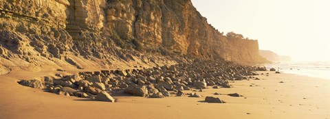 Framed Algarve Beach, Portugal Print
