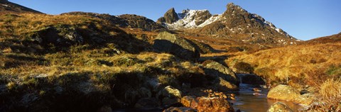 Framed Rock formations, Beinn Arthur, Arrochar, Argyll And Bute, Scotland Print