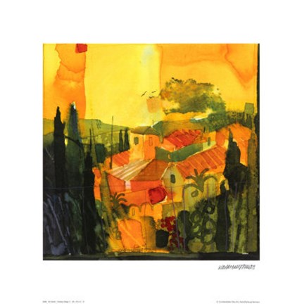 Framed HOLIDAY MAGIC II Print