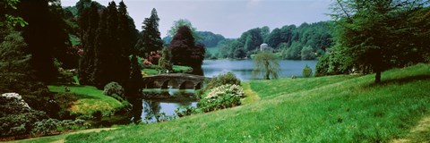 Framed Stourhead Garden, England, United Kingdom Print