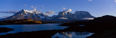 Framed Torres Del Paine, Patagonia, Chile Print